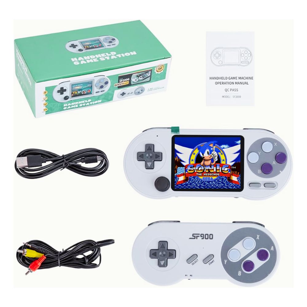 Consola portátil SF2000 6 mil juegos
