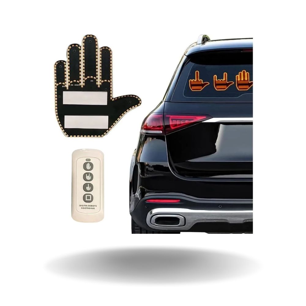 Mano LED con gestos