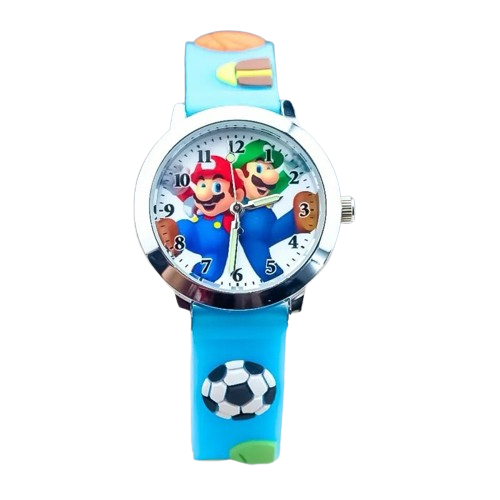 Reloj infantil personajes Super Mario Bros