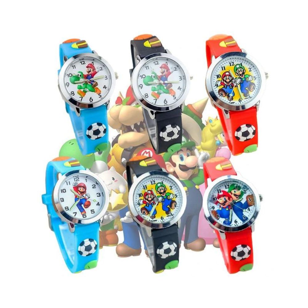 Reloj infantil personajes Super Mario Bros