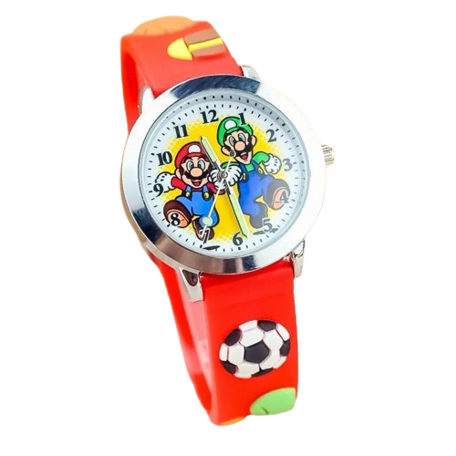 Reloj infantil personajes Super Mario Bros